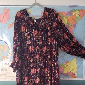 Old navy full length boho dress